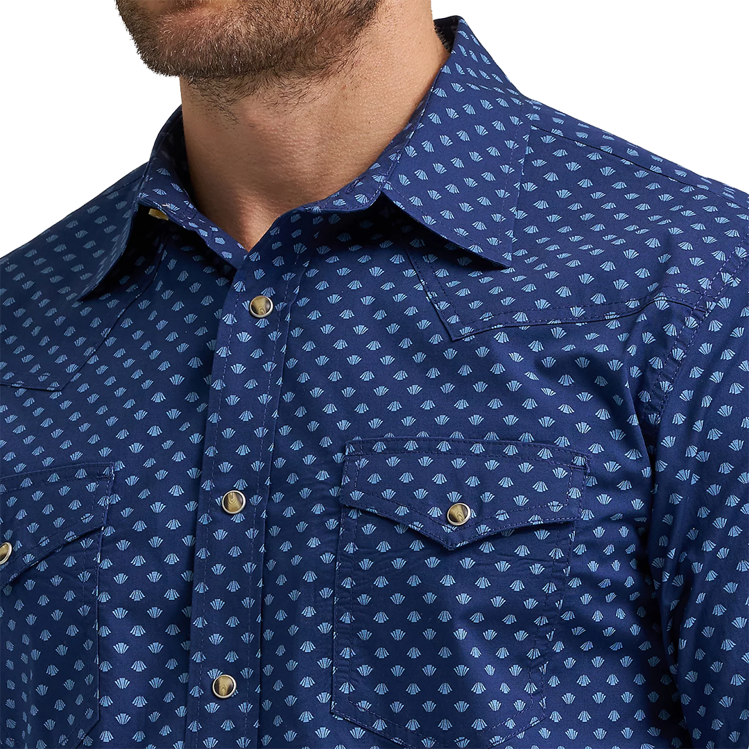 Wrangler Men's 20X Competition Advanced Comfort Long Sleeve Snap Shirt