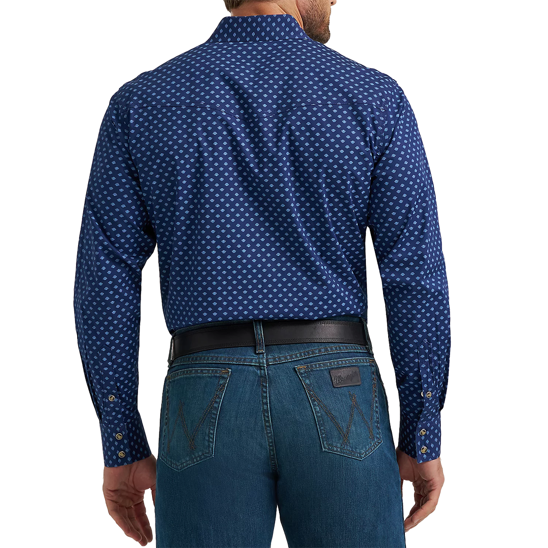 Wrangler Men's 20X Competition Advanced Comfort Long Sleeve Snap Shirt