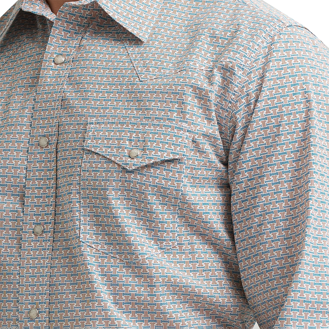 Wrangler Men's 20X Competition Advanced Comfort Long Sleeve Snap Shirt