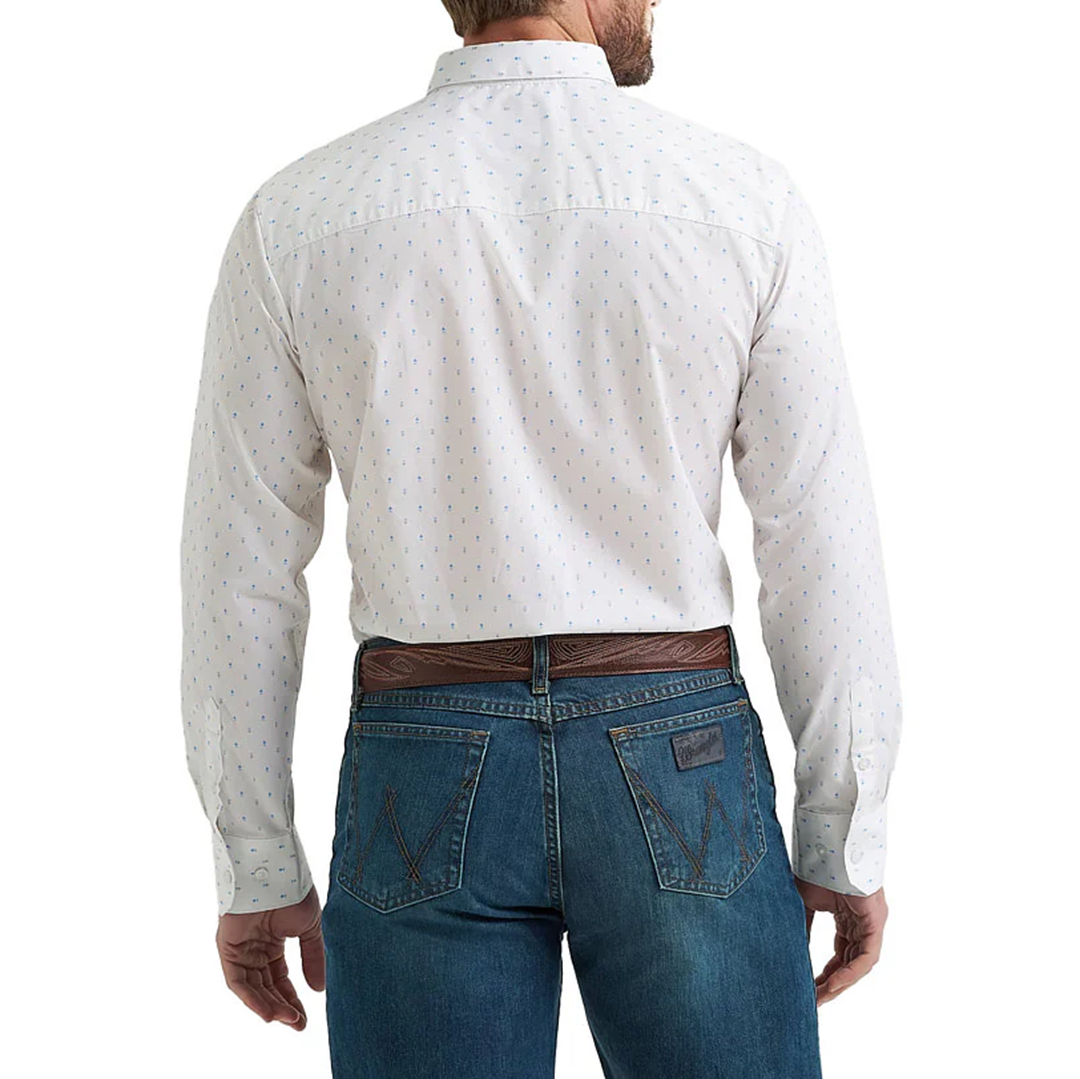 Wrangler Men's Cody Johnson Long Sleeve Button Shirt