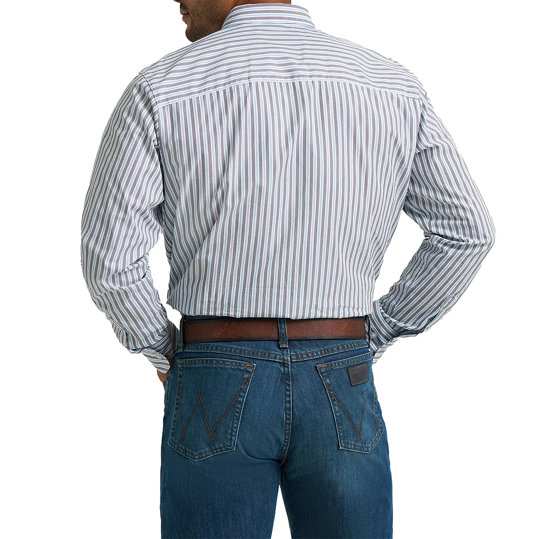 Wrangler Men's Cody Johnson Long Sleeve Button Down Shirt