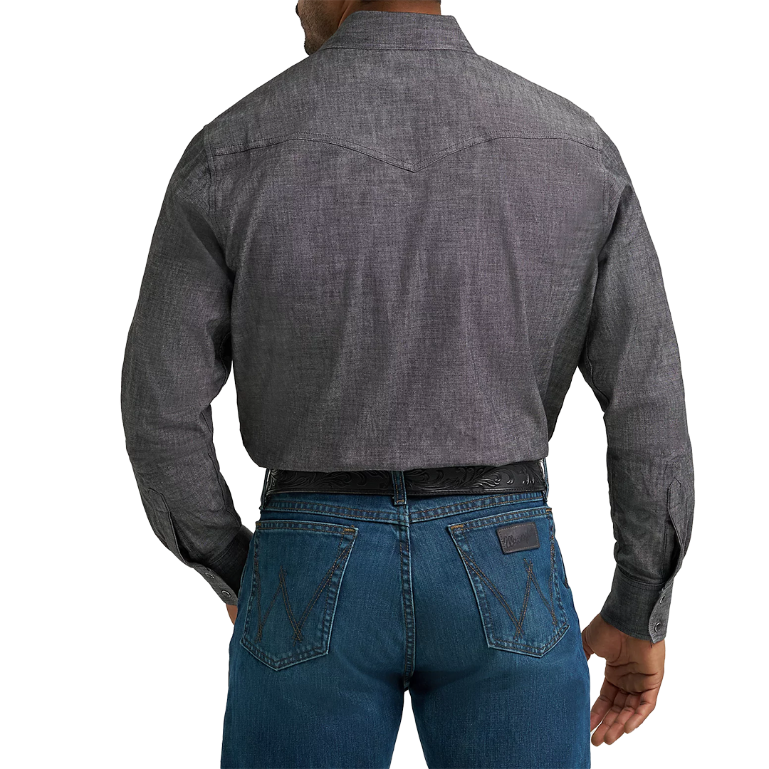 Chemise Western à Manches Longues à Boutons-Pression Cody Johnson pour Homme Wrangler