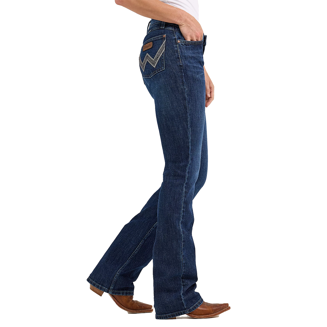 Wrangler Women's Retro Mae Mid Rise Bootcut Jeans