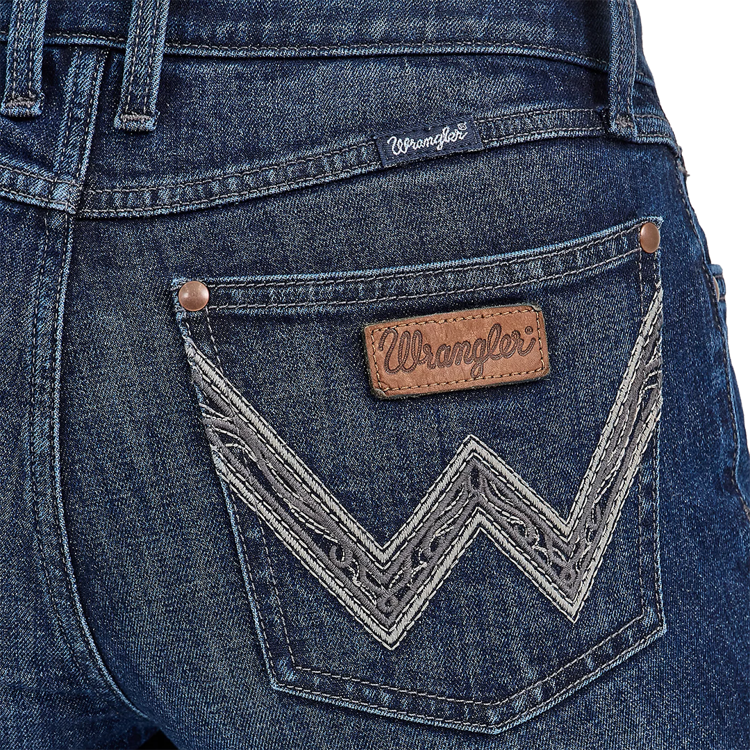 Wrangler Women's Retro Mae Mid Rise Bootcut Jeans