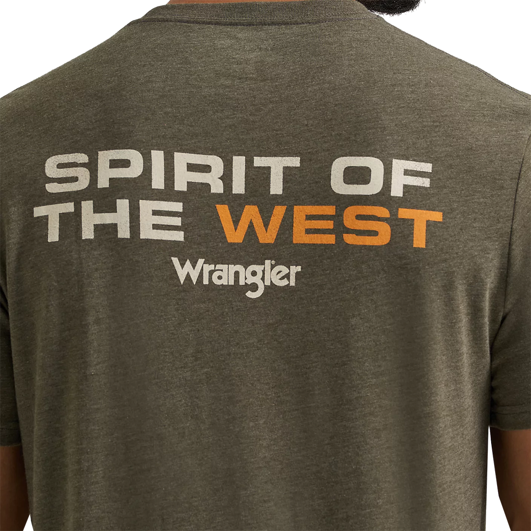 Wrangler Men's Back Graphic Pocket T-Shirt