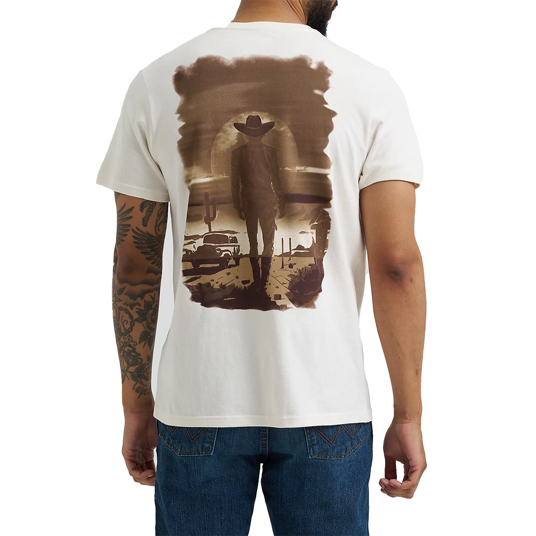 Wrangler Men's Cowboy Back Graphic T-Shirt