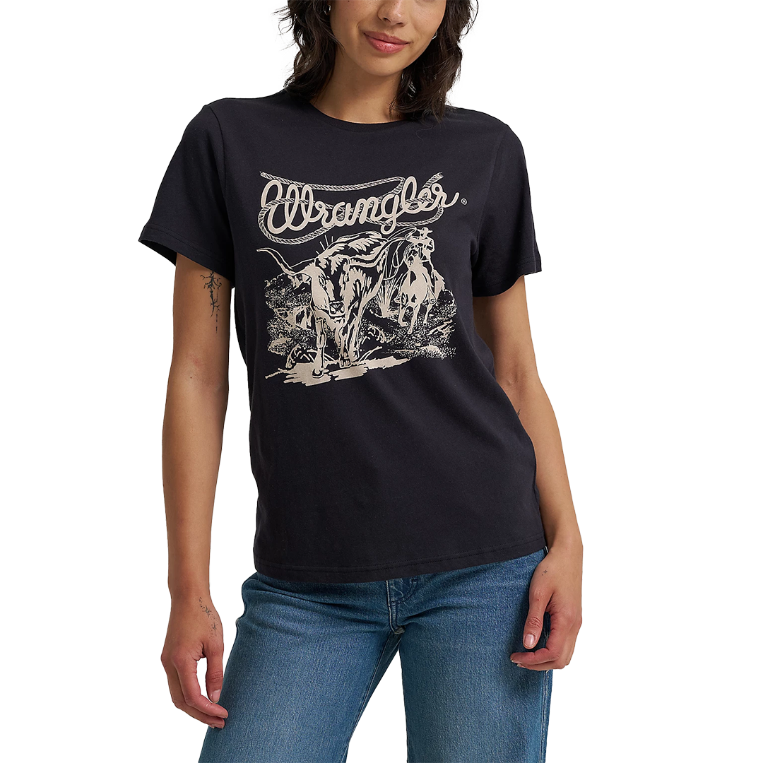 Wrangler Women's Nostalgia Logo T-Shirt