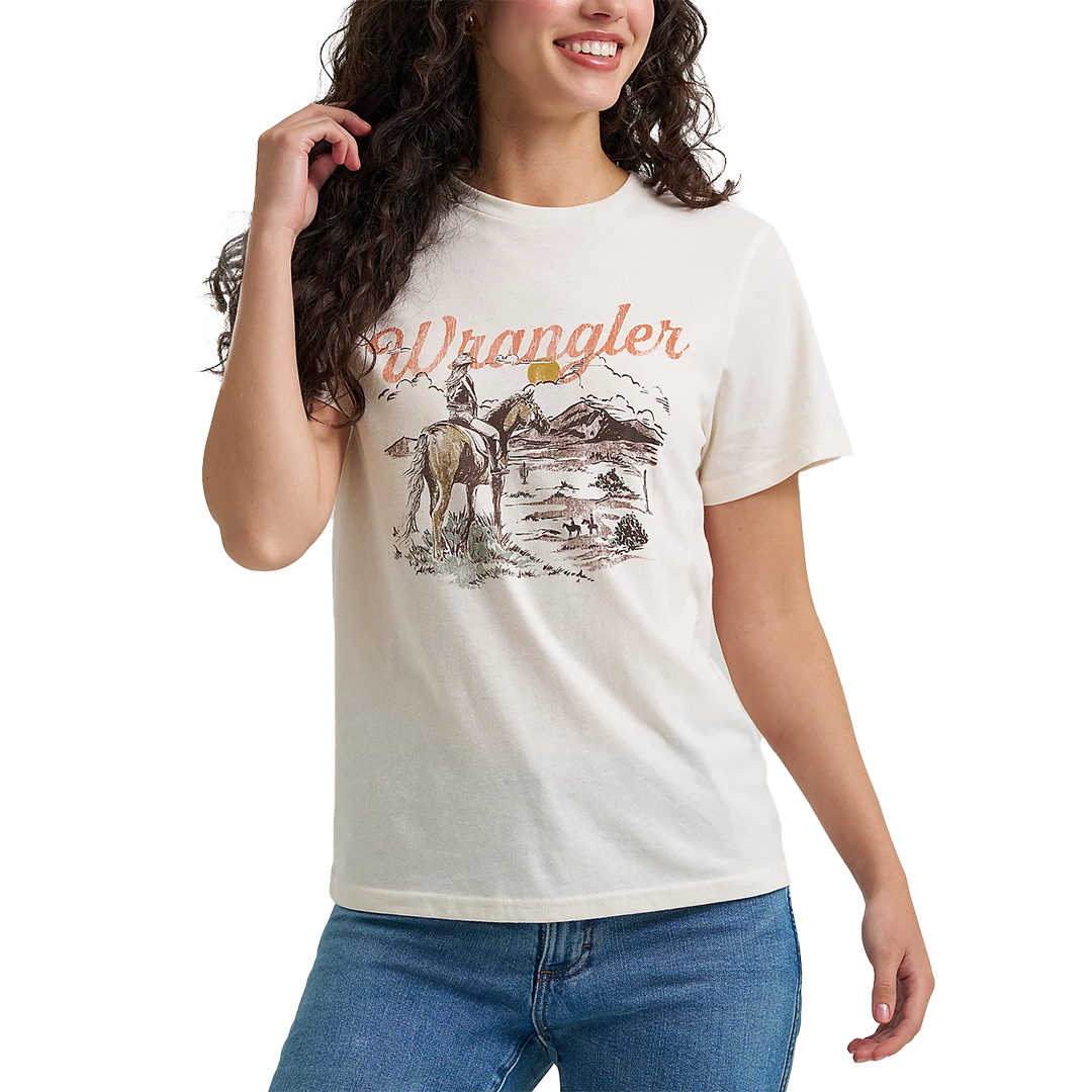 Wrangler Women's Western Graphic Reg Fit T-Shirt