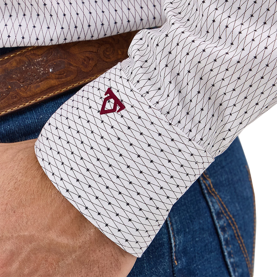 Wrangler Men's Cody Johnson Long Sleeve One Pocket Button Down Shirt