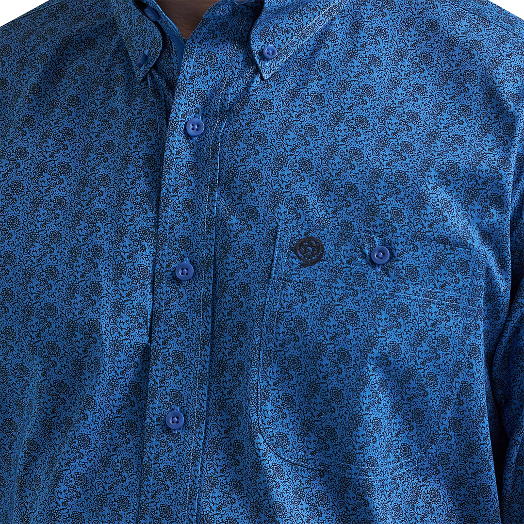 Wrangler Men's George Strait Long Sleeve Button Shirt
