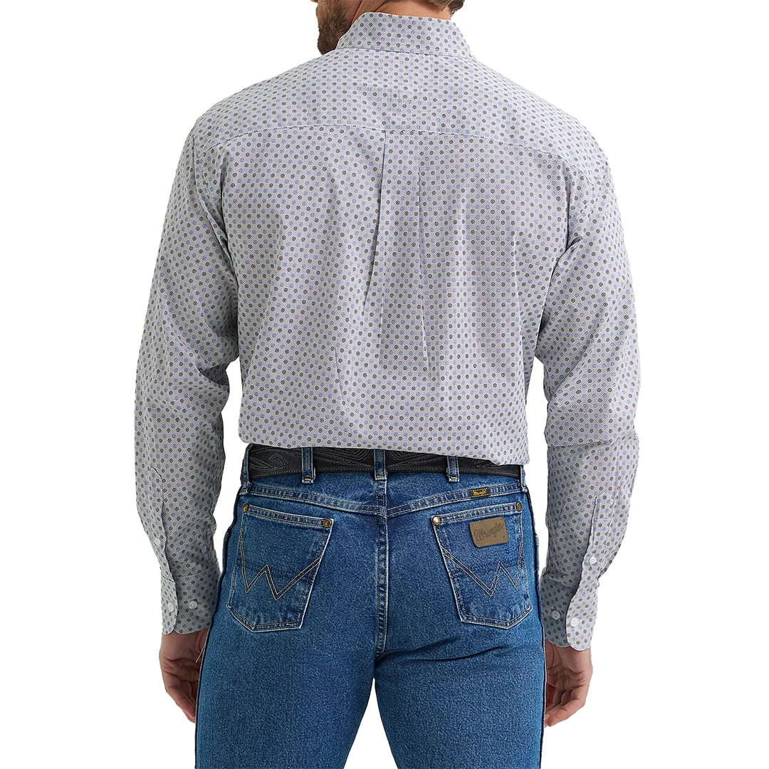 Wrangler Men's George Strait Long Sleeve Button Shirt