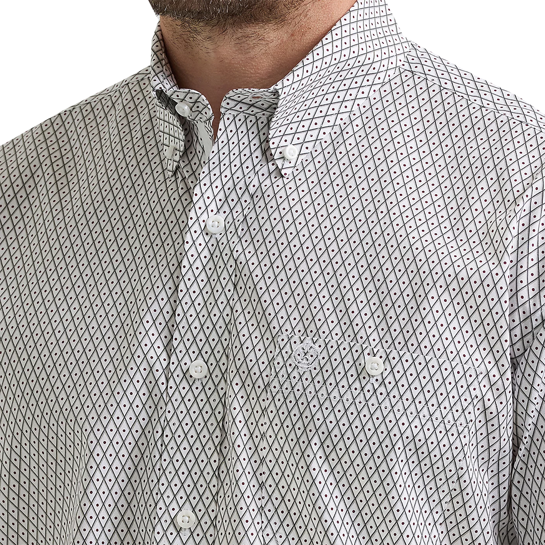Wrangler Men's George Strait Long Sleeve Button Down Shirt