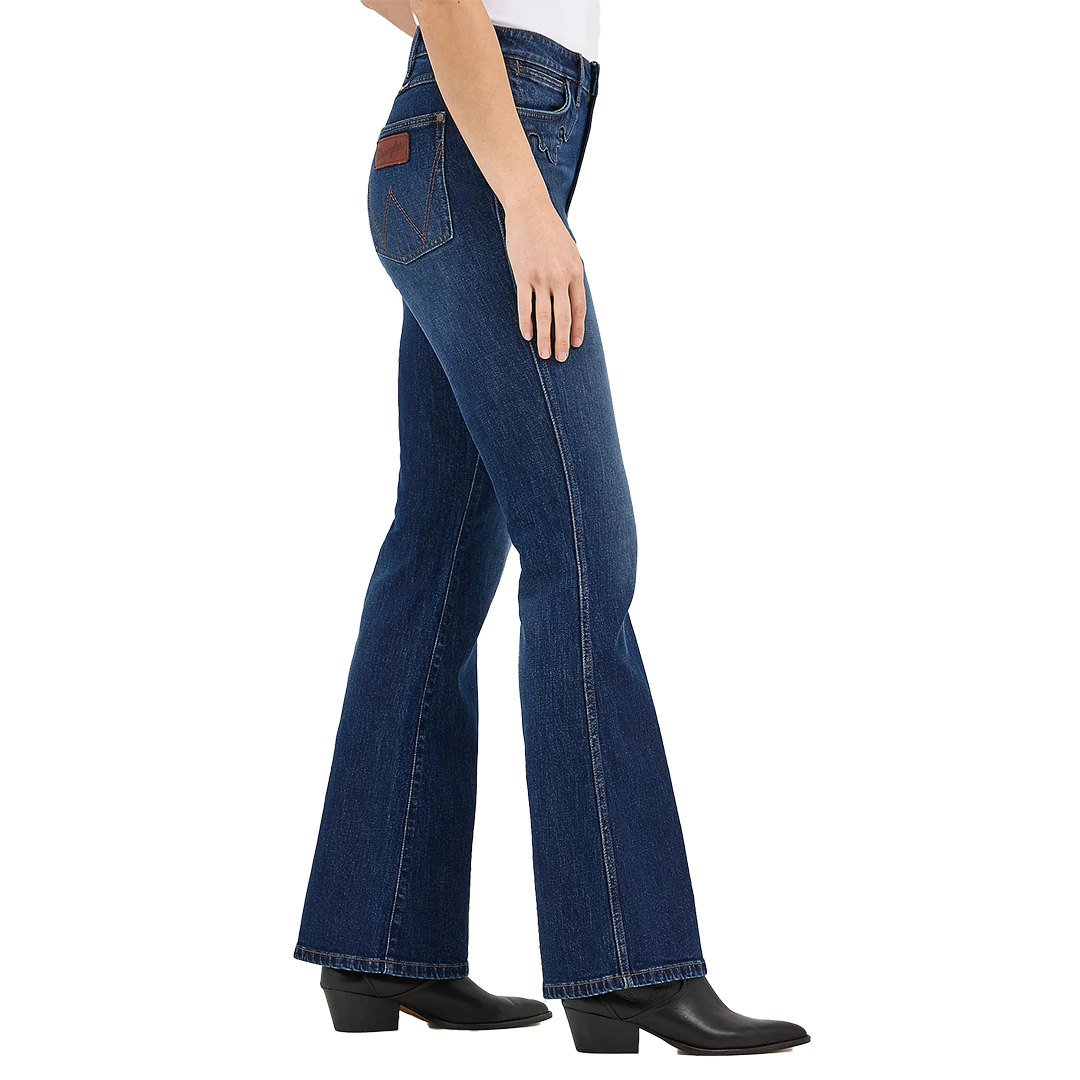 Wrangler Women's Retro Bailey Embellished Bootcut Jeans
