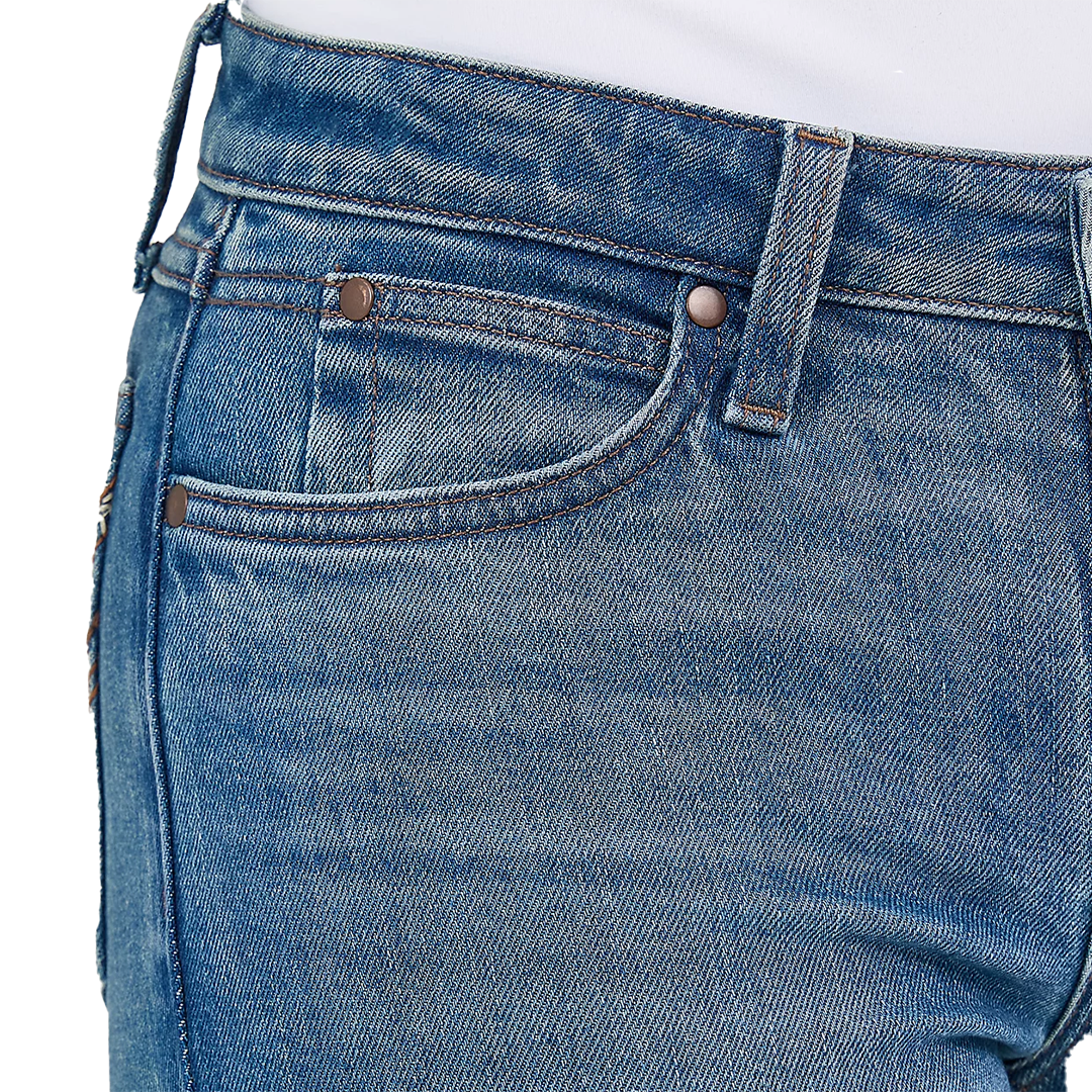 Wrangler Women's Retro Mae Mid Rise Bootcut Jeans