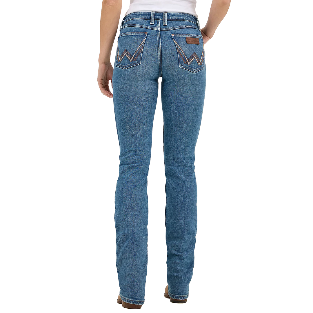 Wrangler Women's Retro Mae Mid Rise Bootcut Jeans