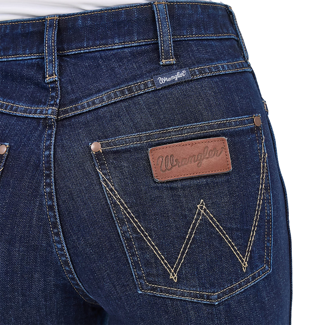 Wrangler Women's Retro Bailey High Rise Trouser Jeans