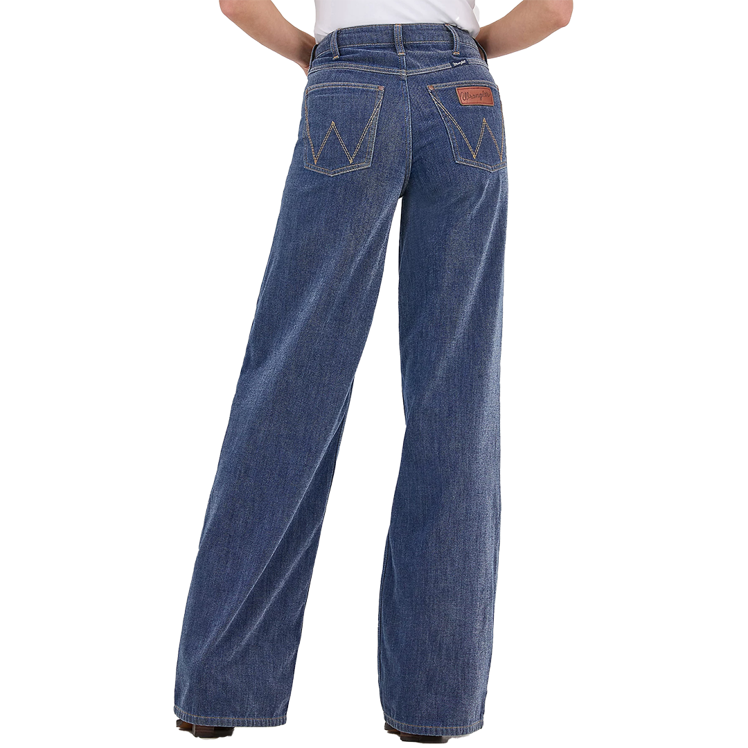 Wrangler Women's Retro Bailey High Rise Airy Wide Leg Jeans