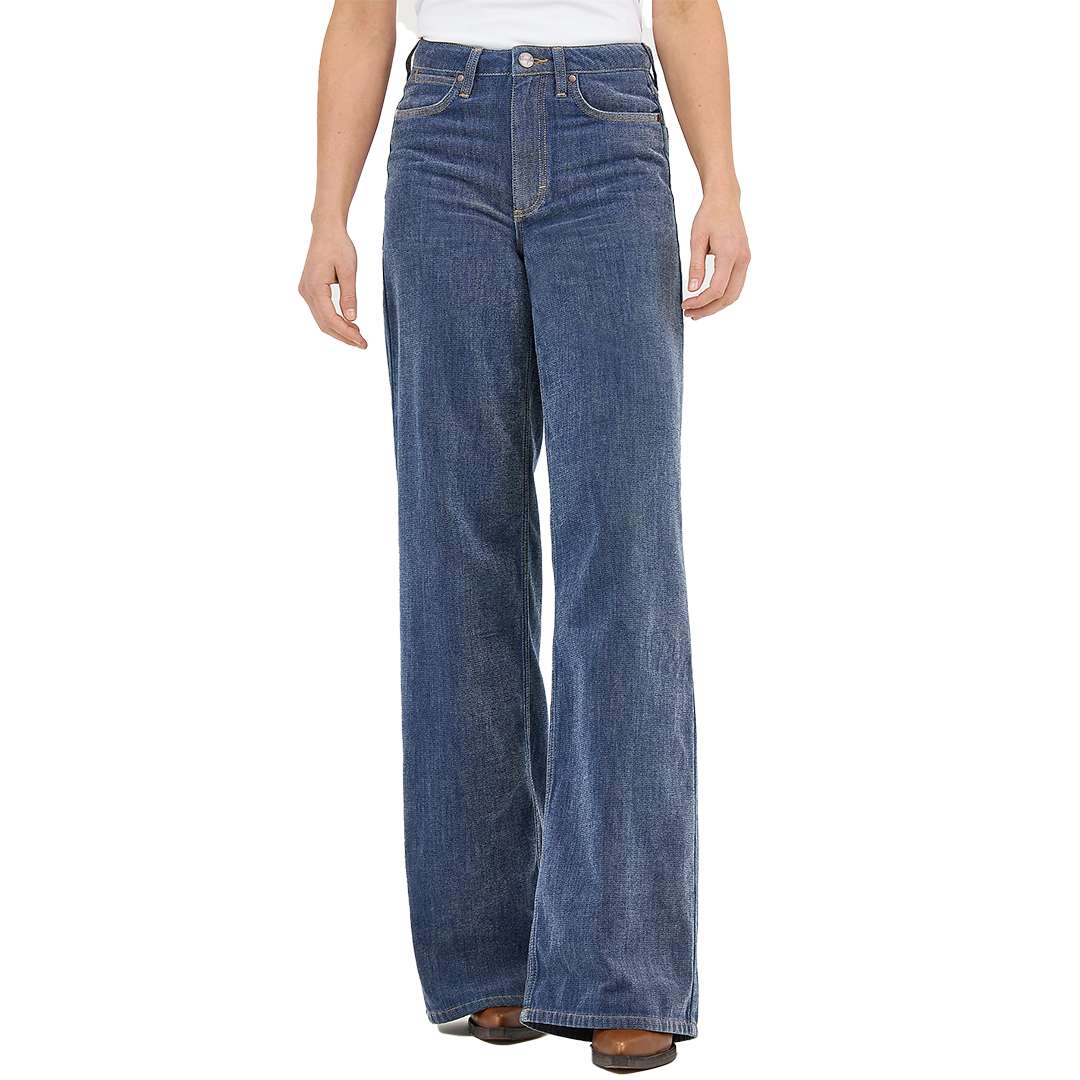Wrangler Women's Retro Bailey High Rise Airy Wide Leg Jeans