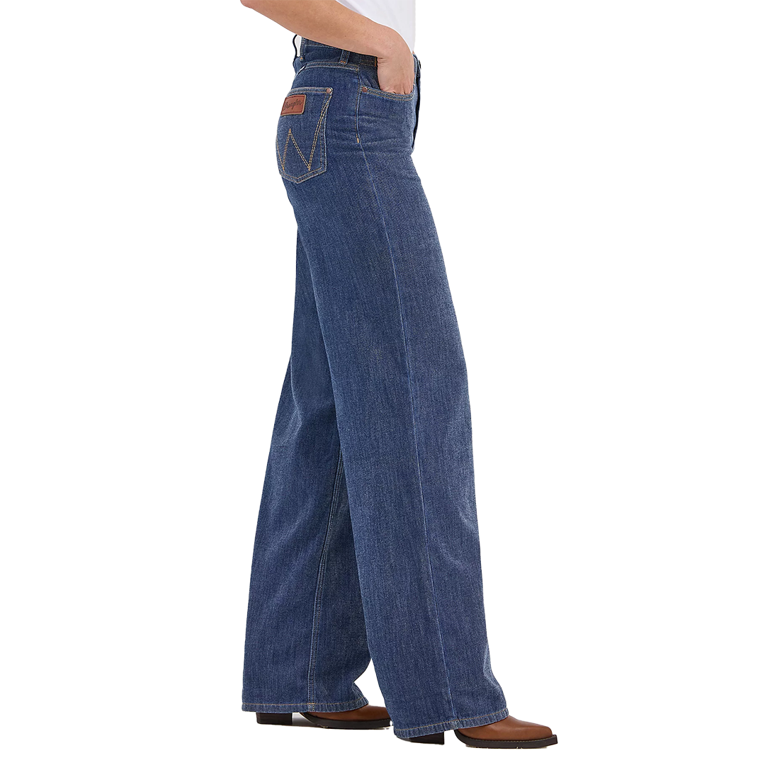Wrangler Women's Retro Bailey High Rise Airy Wide Leg Jeans