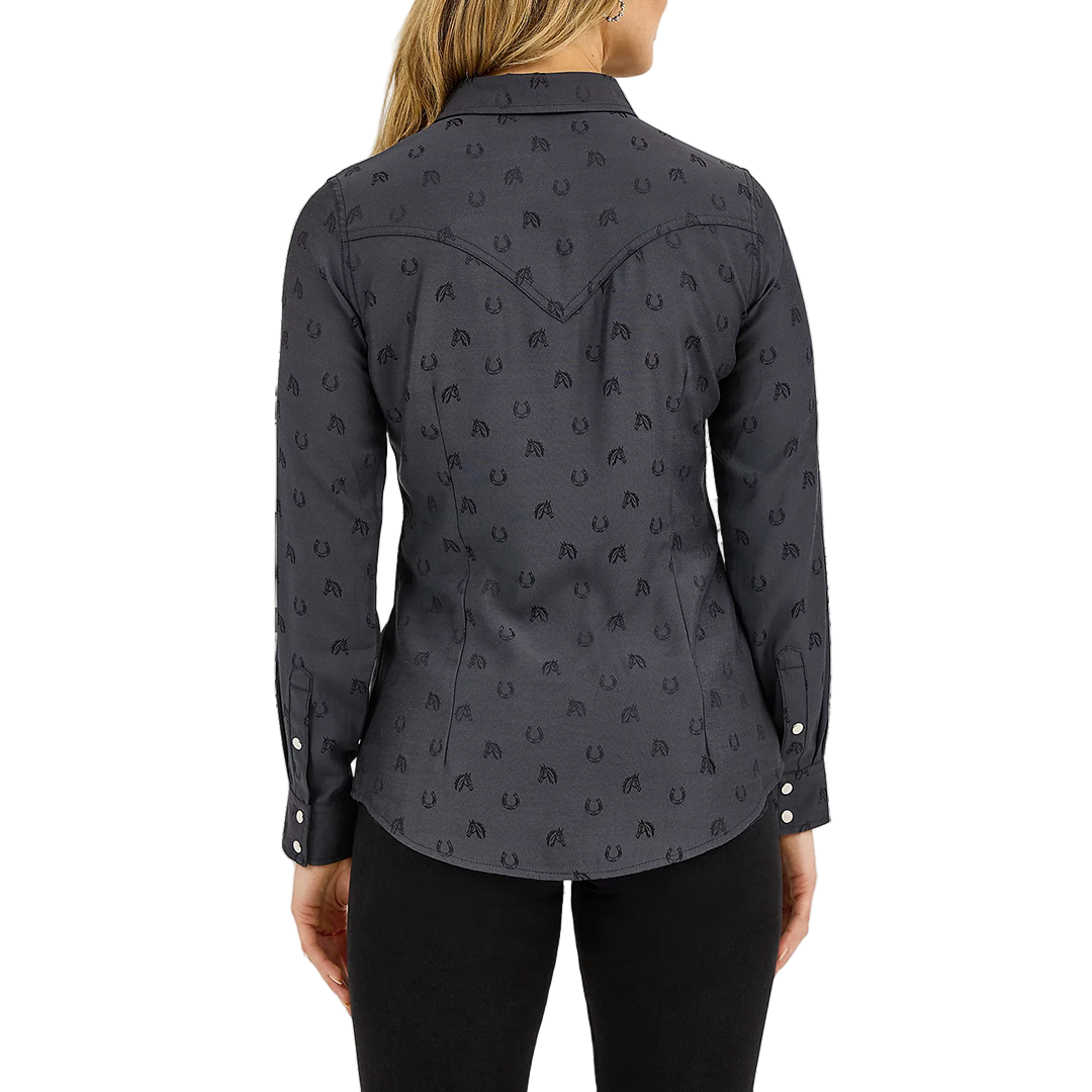 Wrangler Women's All Occasion Western Snap Shirt