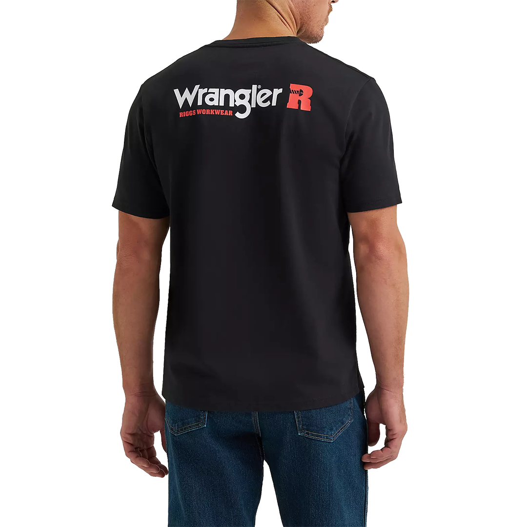 Wrangler RIGGS Workwear Men's Short Sleeve Reg Fit Graphic T-Shirt