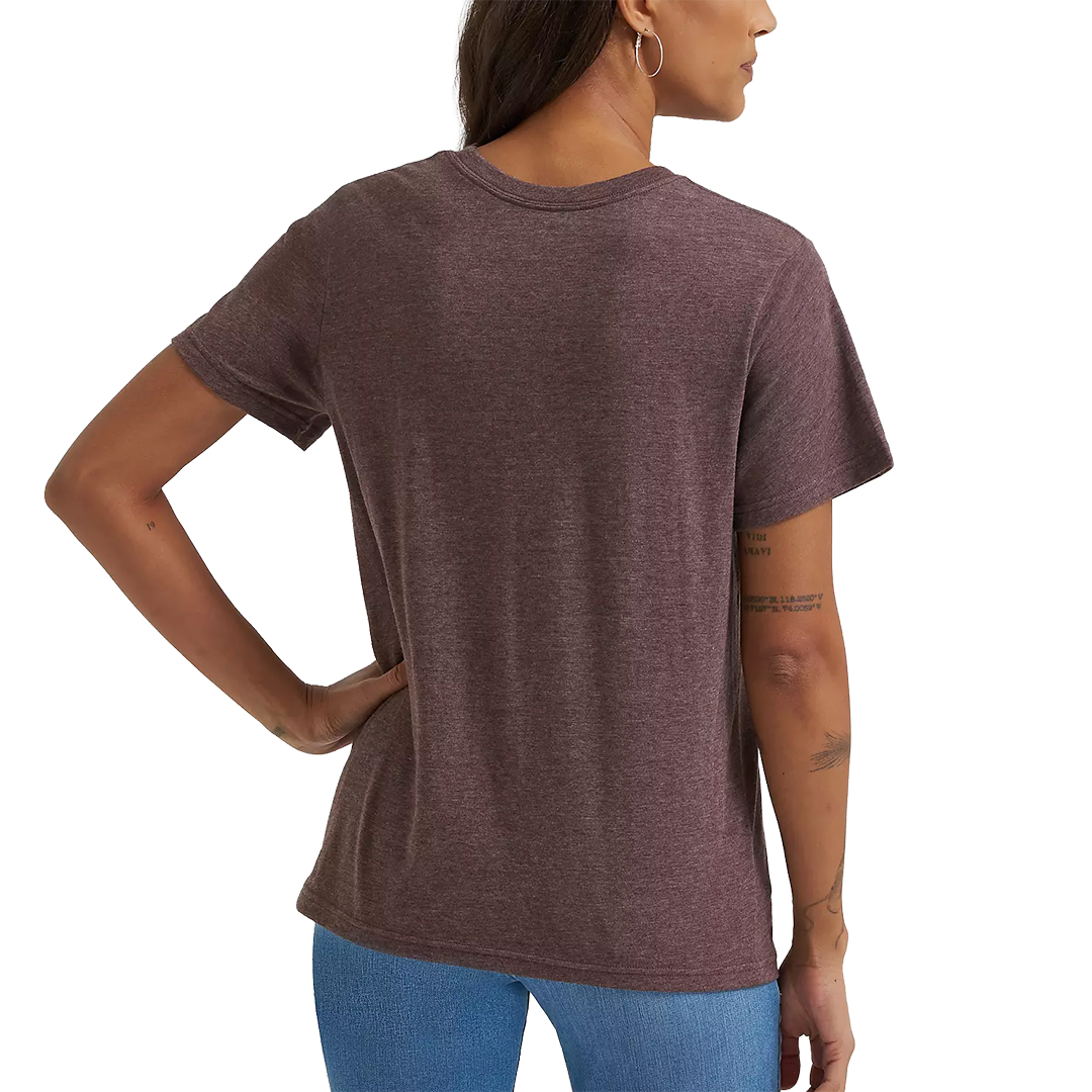 Wrangler Women's Cactus Logo Reg Fit T-Shirt