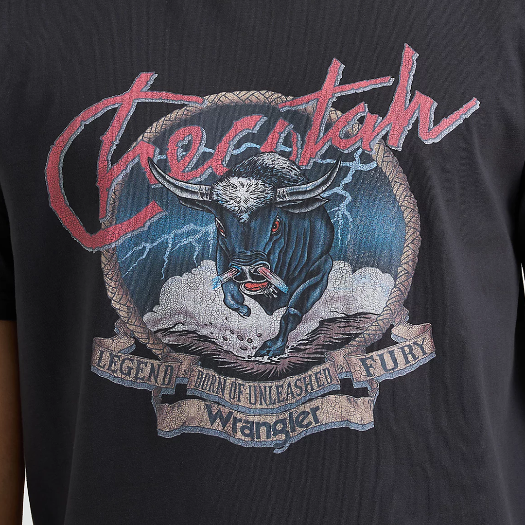 Wrangler Men's Reissue Checotah Unleashed T-Shirt