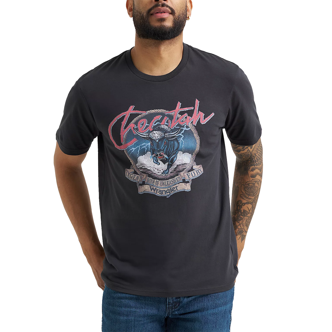 Wrangler Men's Reissue Checotah Unleashed T-Shirt
