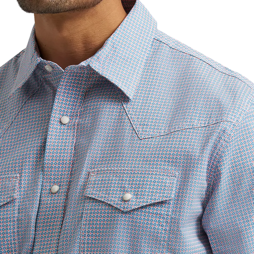 Wrangler Men's 20X Competition Advanced Comfort Short Sleeve Snap Shirt