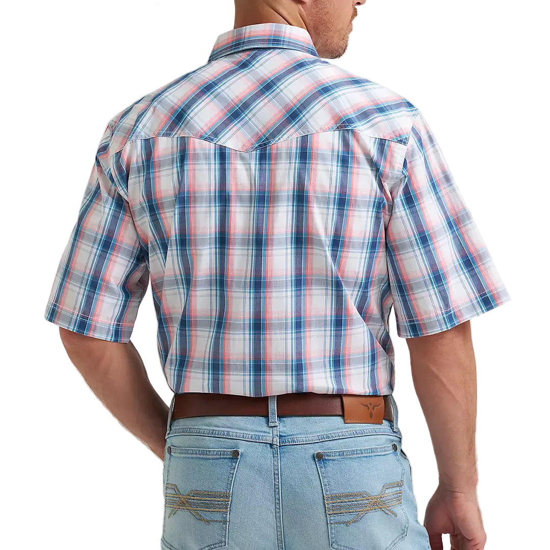 Wrangler Men's 20X Competition Advanced Comfort Short Sleeve Snap Shirt