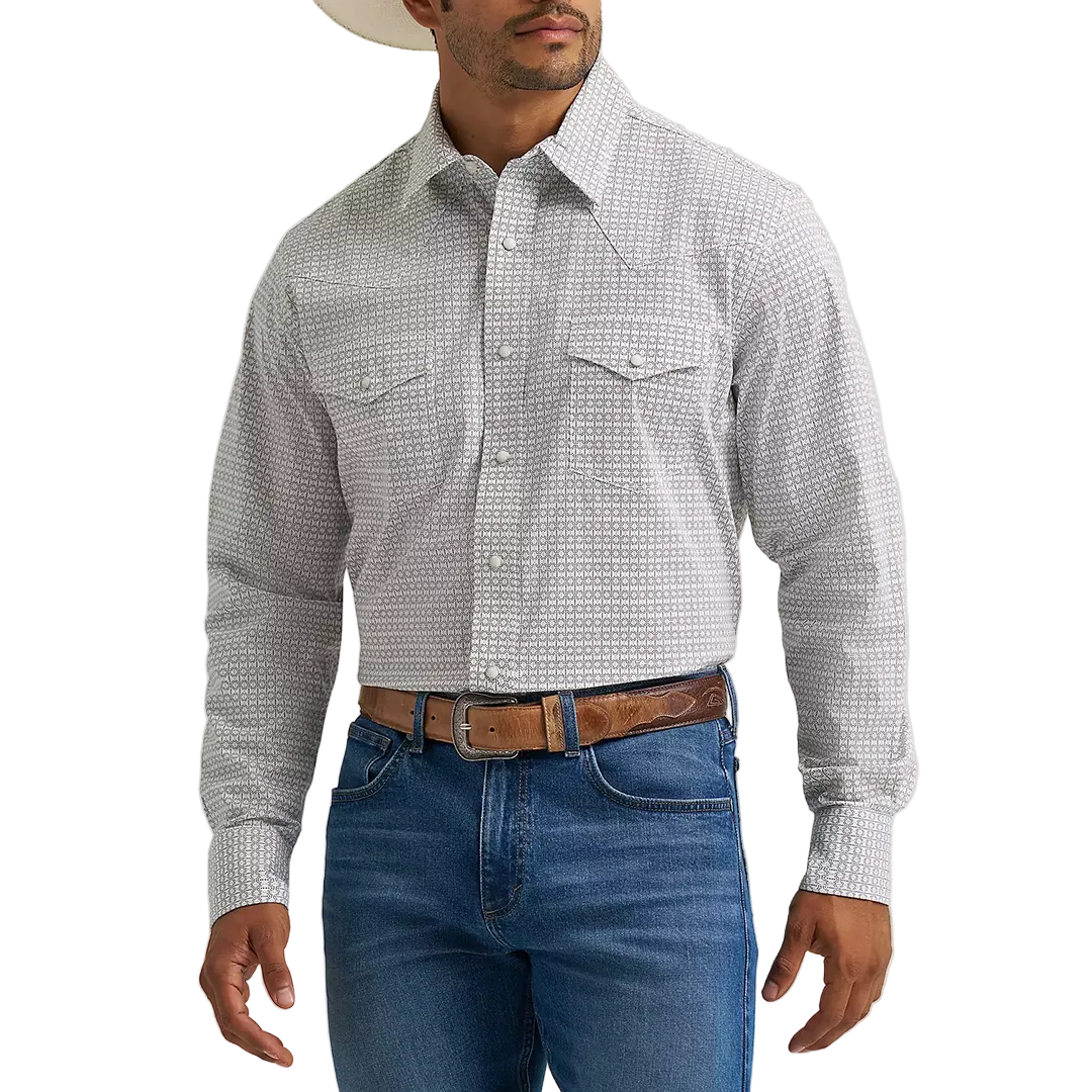 Wrangler Men's 20X Competition Advanced Comfort Long Sleeve Snap Shirt