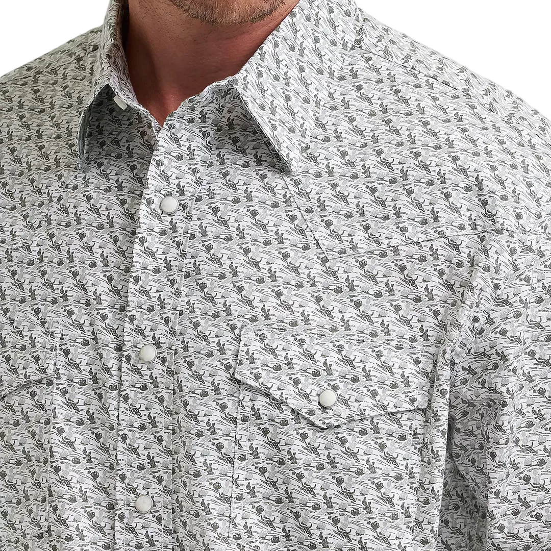 Wrangler Men's 20X Competition Advanced Comfort Long Sleeve Snap Shirt