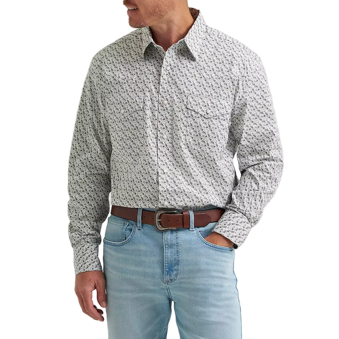 Wrangler Men's 20X Competition Advanced Comfort Long Sleeve Snap Shirt