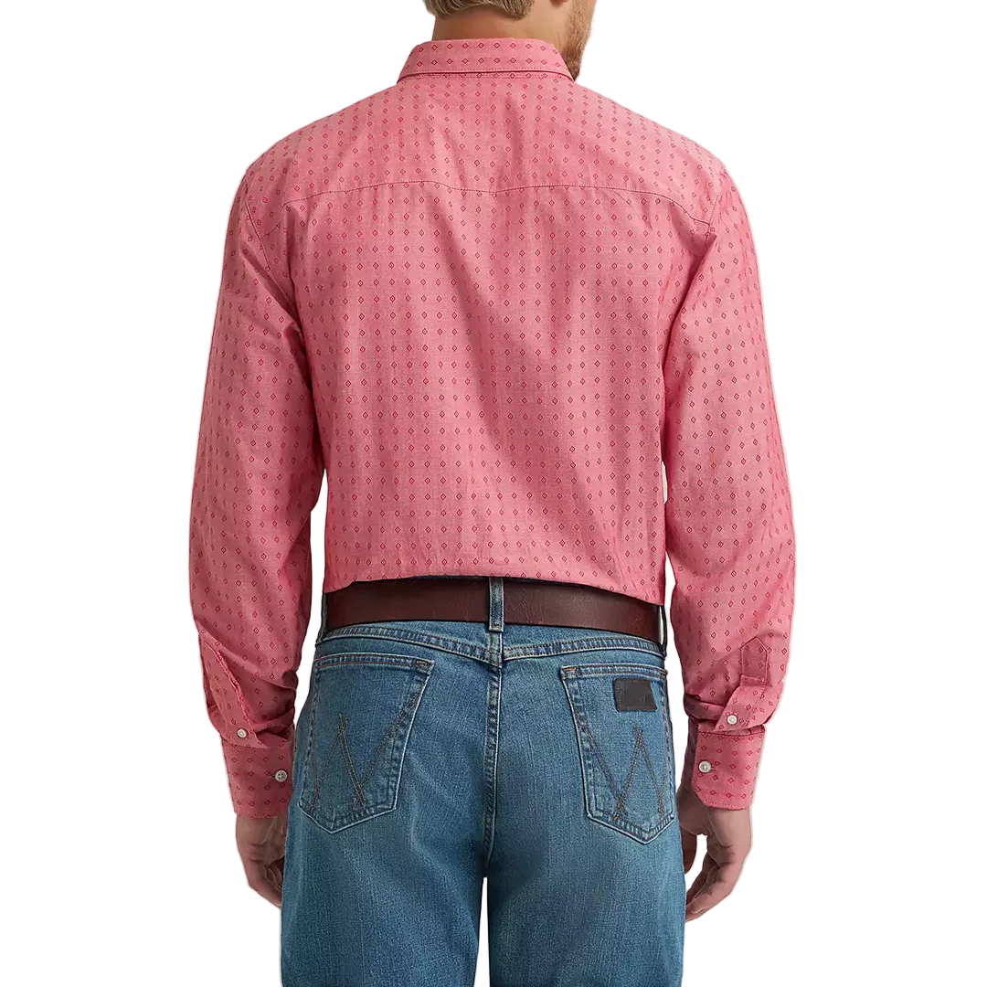Wrangler Men's Cody Johnson Long Sleeve Button Shirt