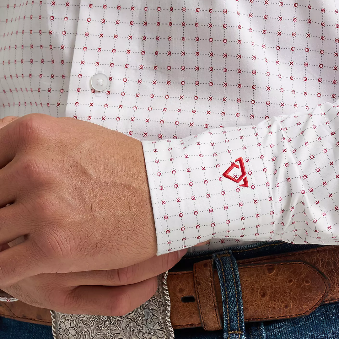 Chemise boutonnée à manches longues et une poche Cody Johnson pour homme Wrangler