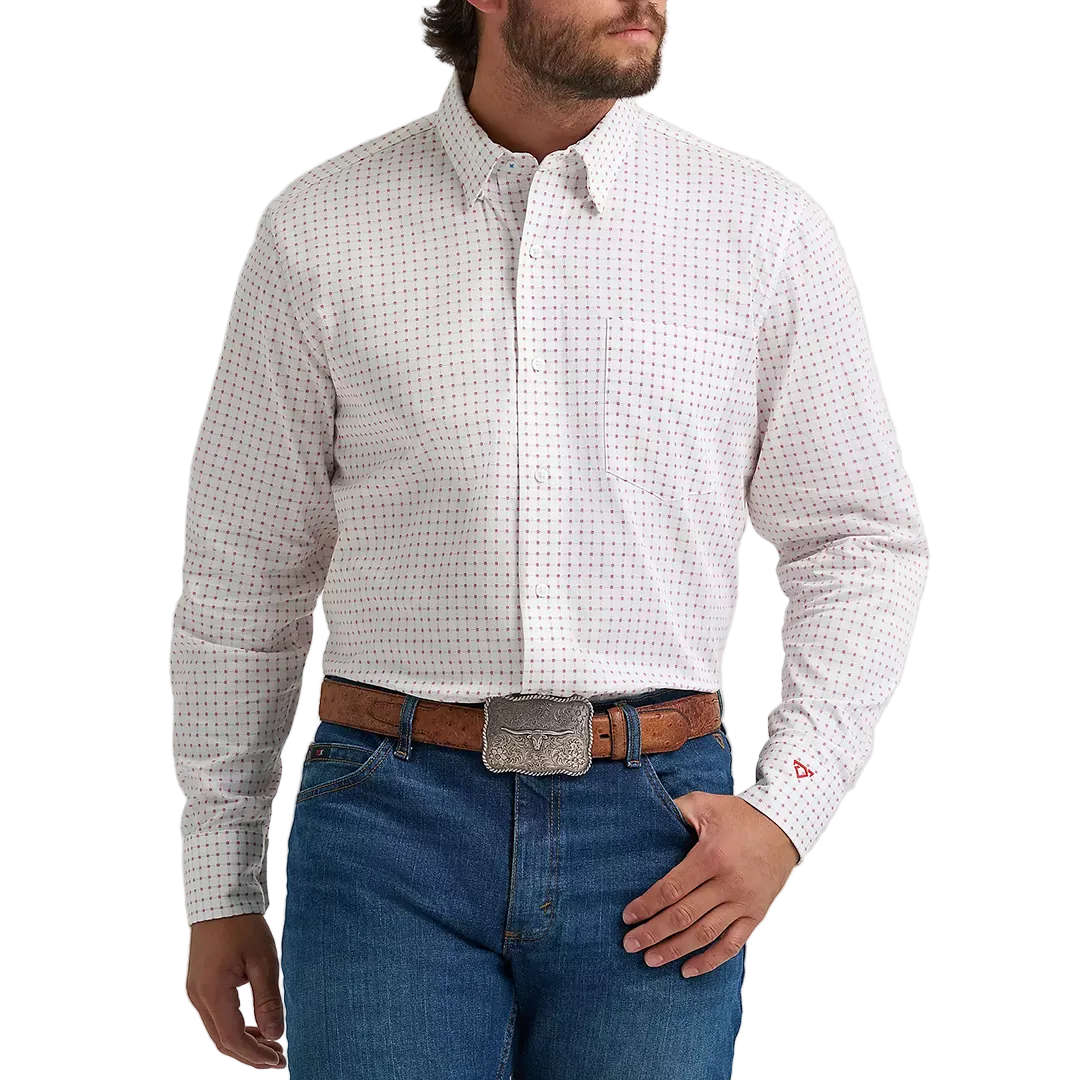 Chemise boutonnée à manches longues et une poche Cody Johnson pour homme Wrangler