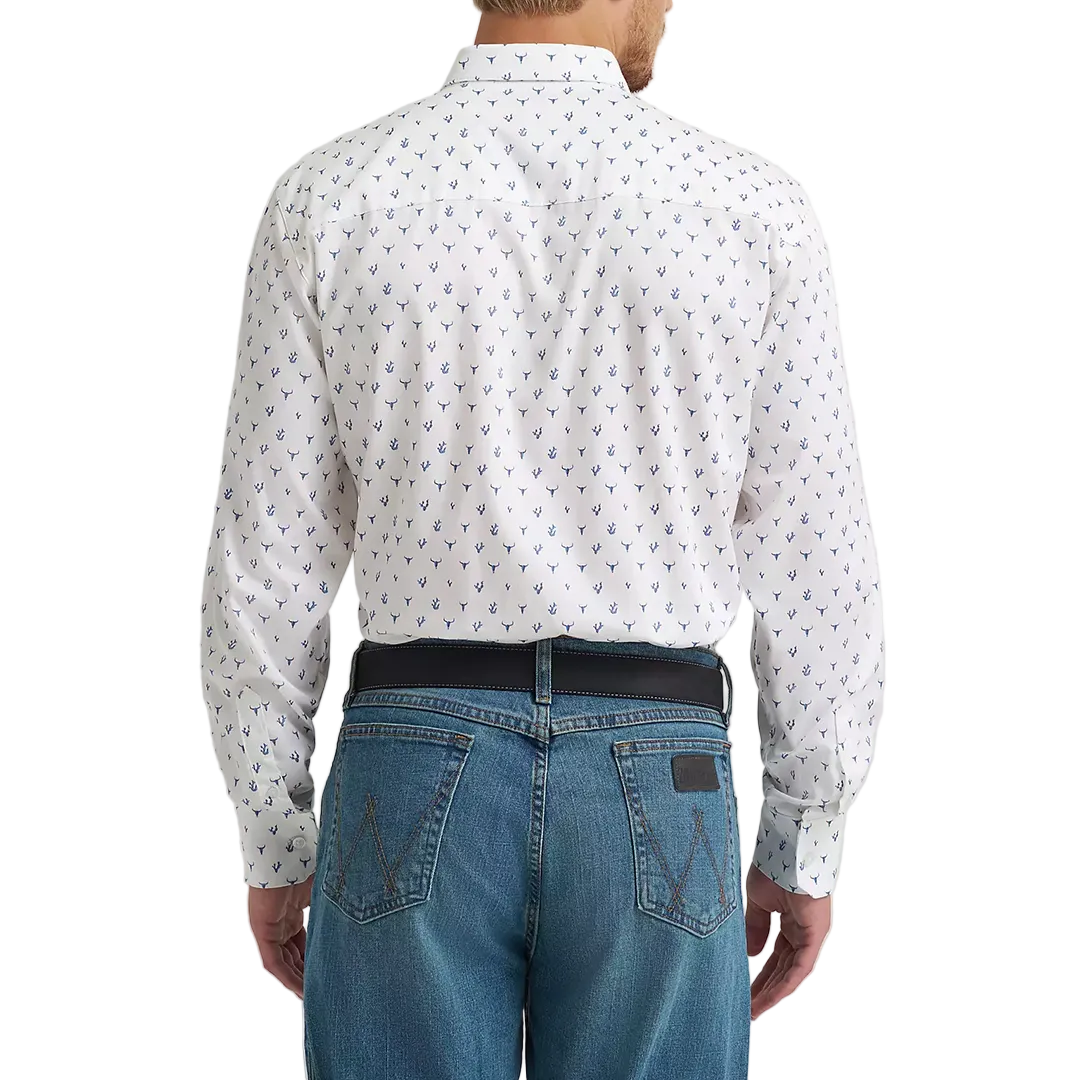 Wrangler Men's Cody Johnson Long Sleeve Button Shirt