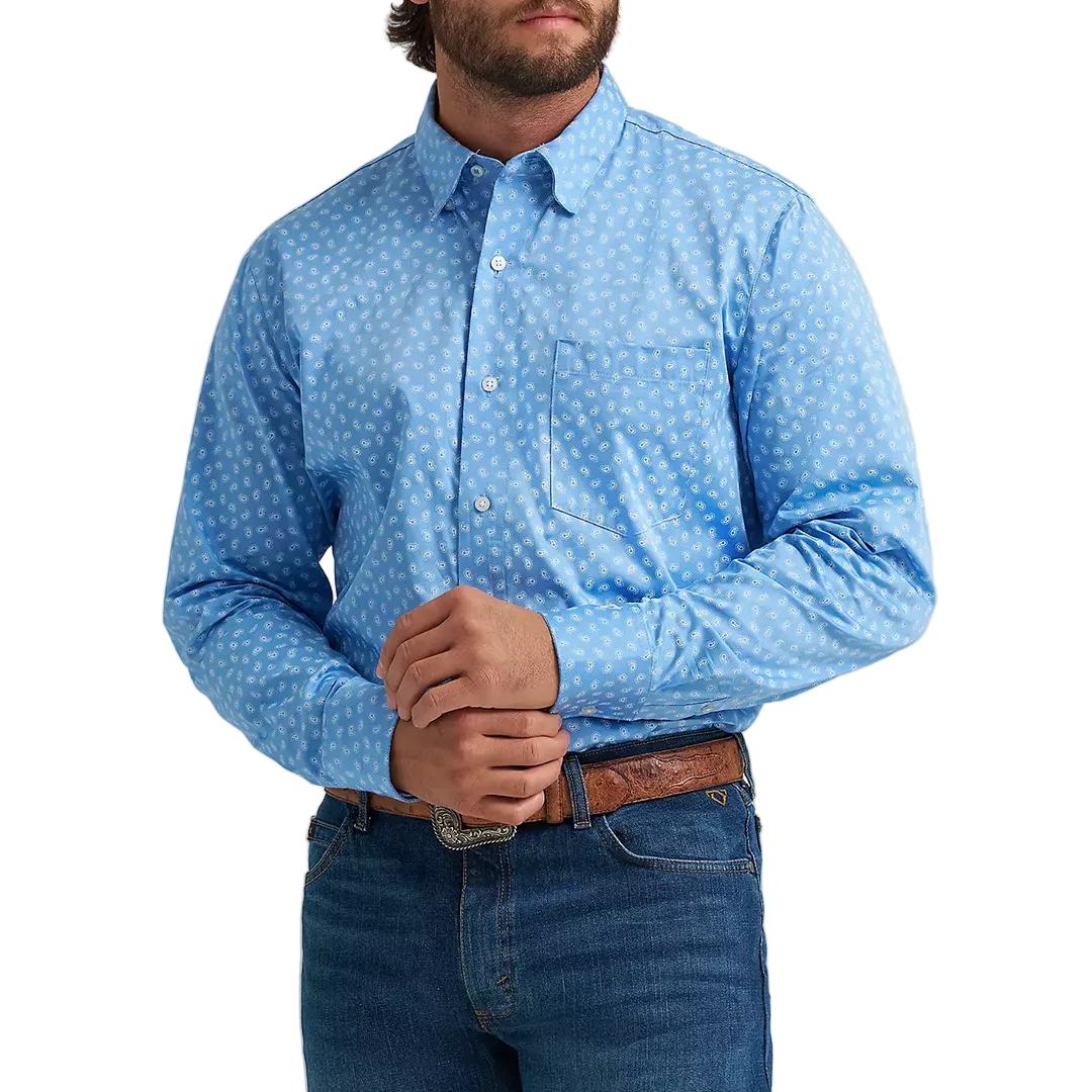 Chemise boutonnée à manches longues Cody Johnson pour homme Wrangler