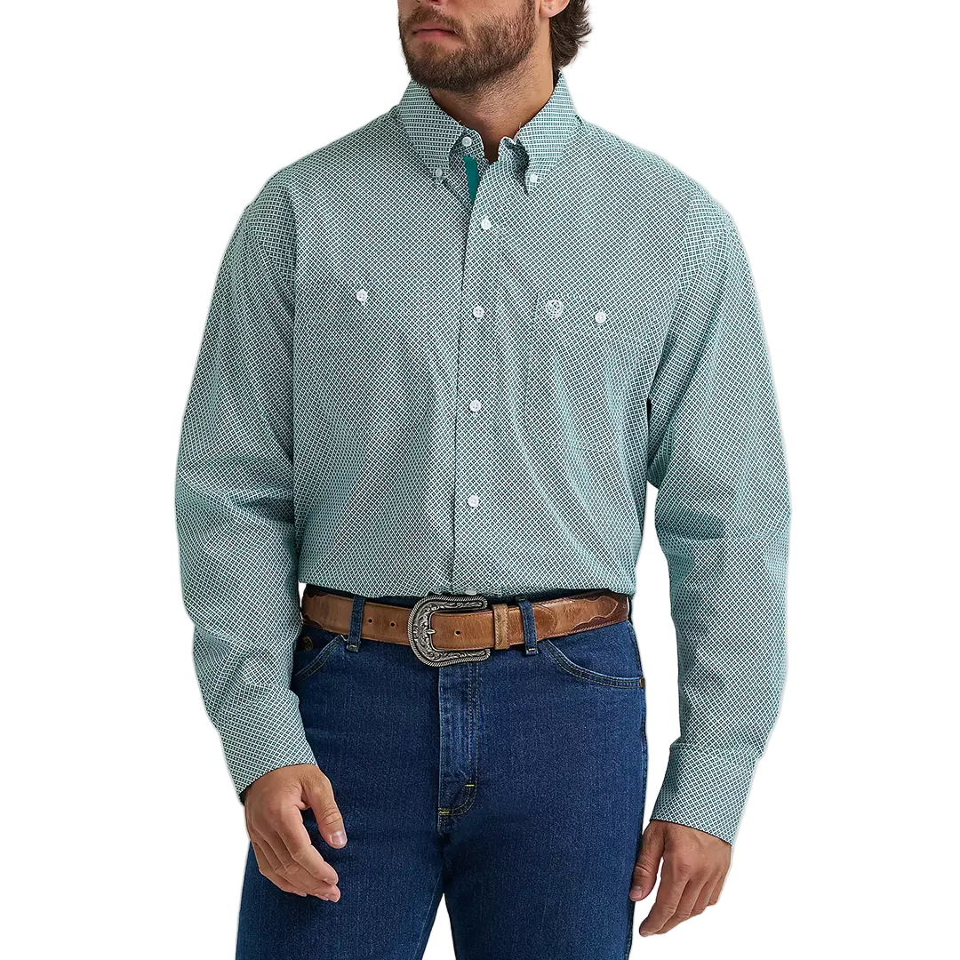 Wrangler Men's George Strait Long Sleeve Button Shirt