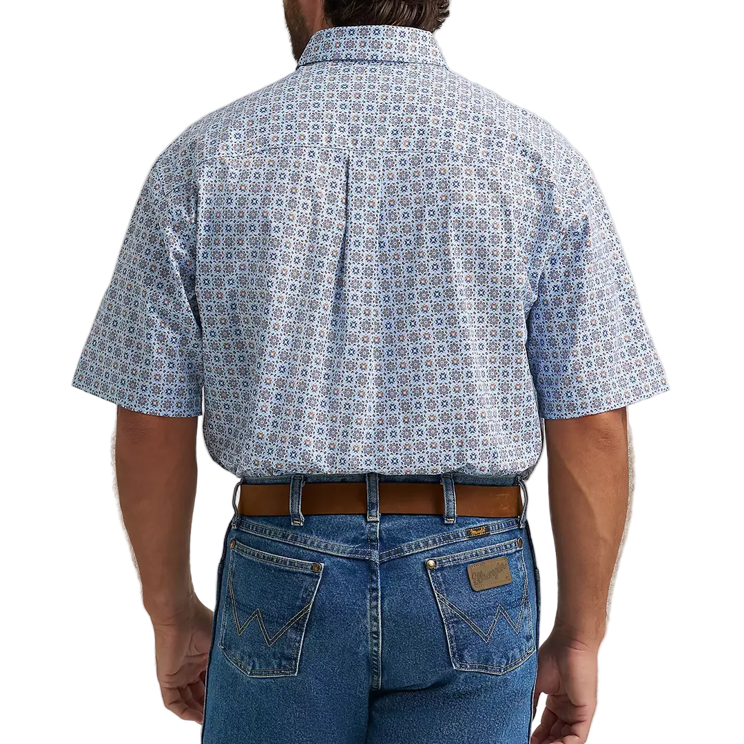 Wrangler Men's George Strait Short Sleeve Button Shirt