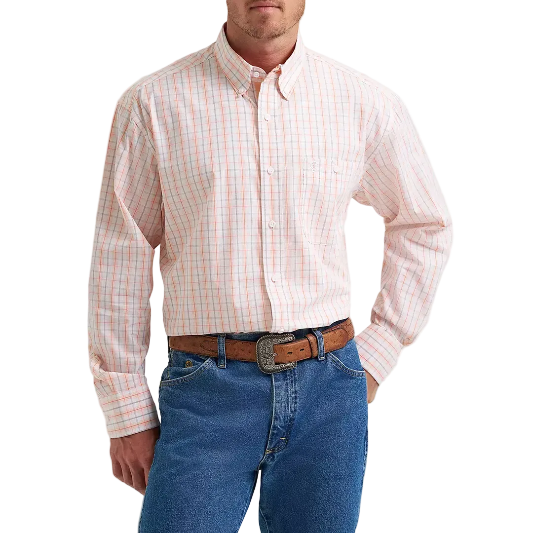 Wrangler Men's George Strait Long Sleeve Button Shirt