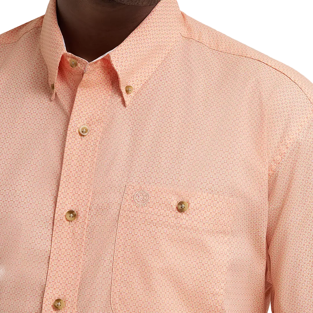 Wrangler Men's George Strait Short Sleeve Button Shirt