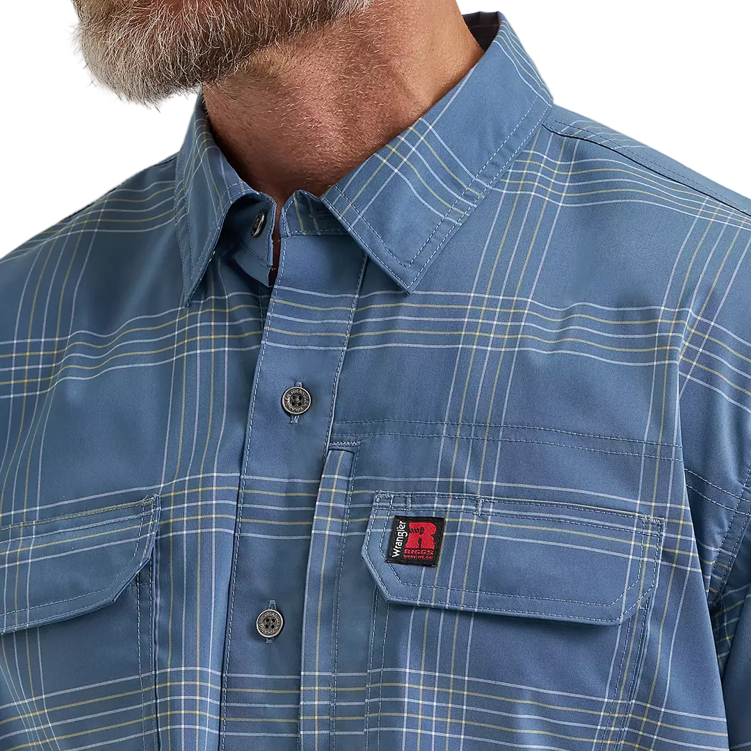 Wrangler RIGGS Men's Technical Long Sleeve Button Work Shirt