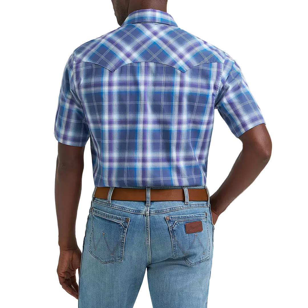 Wrangler Men's Retro Short Sleeve Snap Shirt