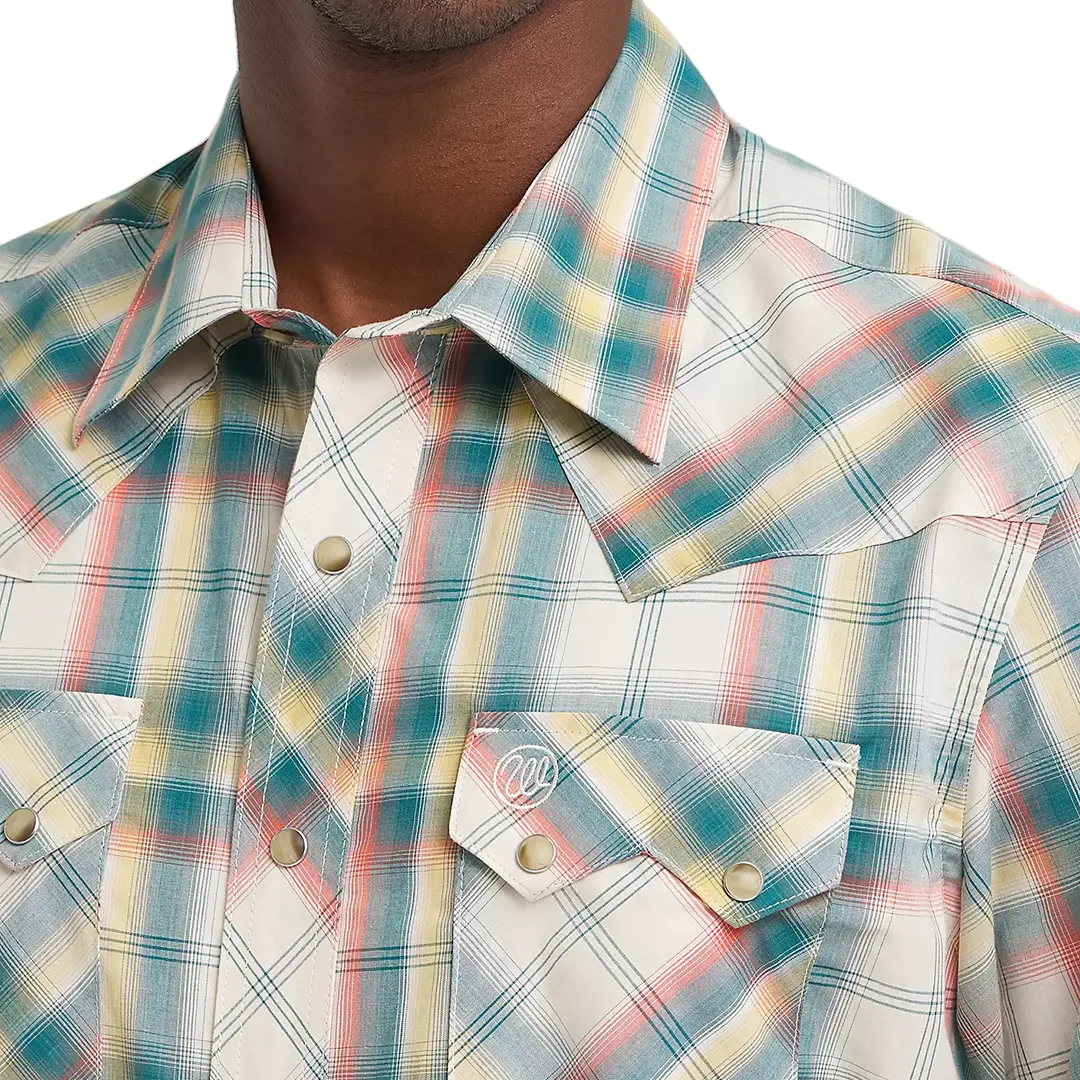 Wrangler Men's Retro Short Sleeve Snap Shirt
