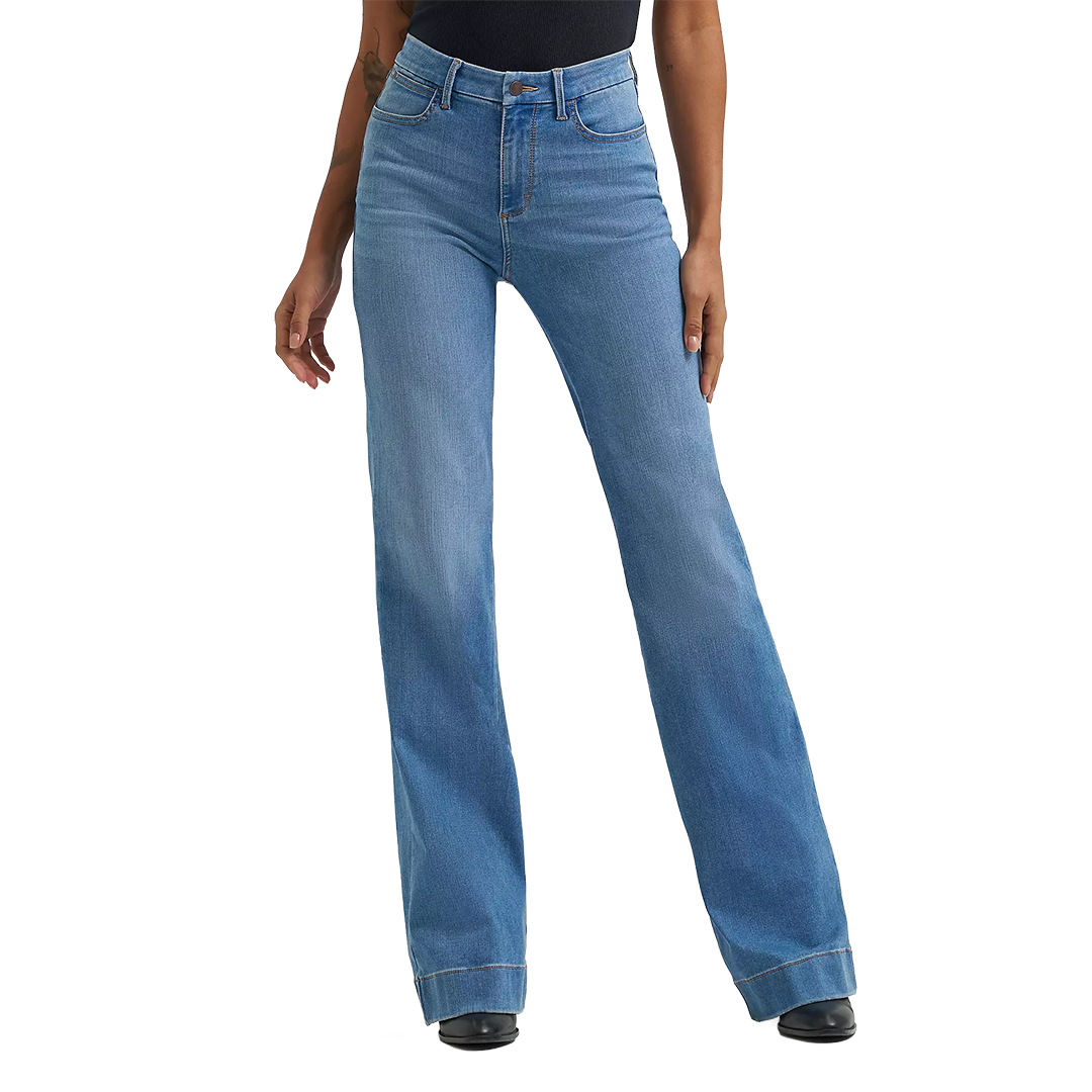 Wrangler Women's Bespoke High Rise Trouser Jeans