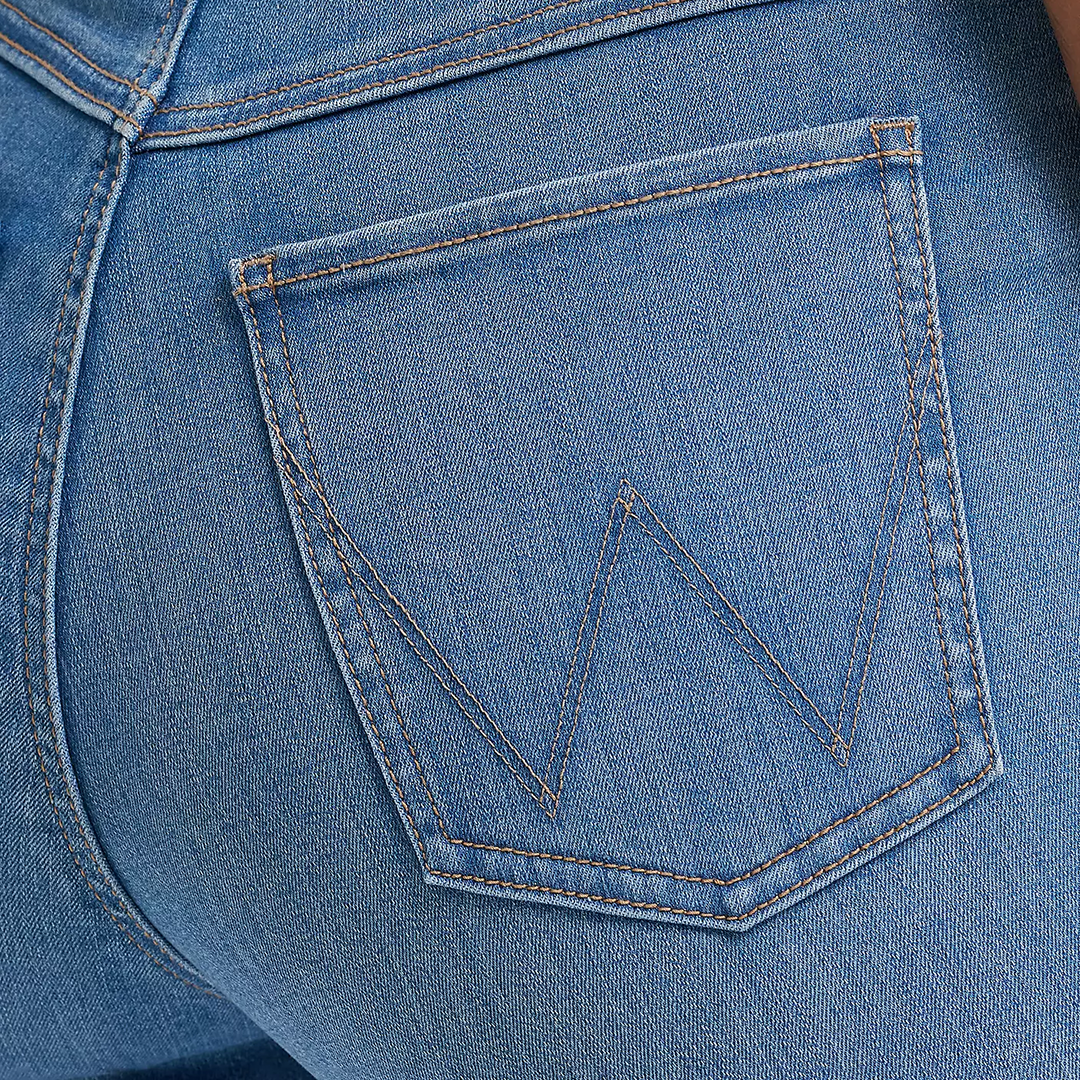 Wrangler Women's Bespoke High Rise Trouser Jeans