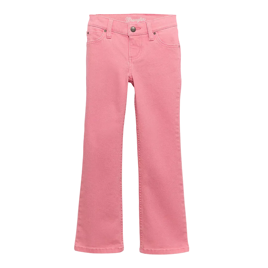 Wrangler Girls' Retro Vibrant Bootcut Jeans