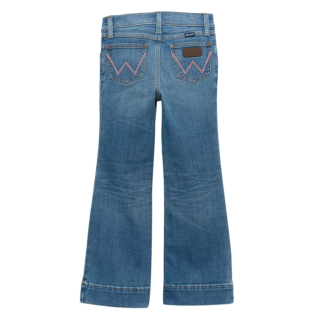 Wrangler Girls' Retro Trouser Jeans
