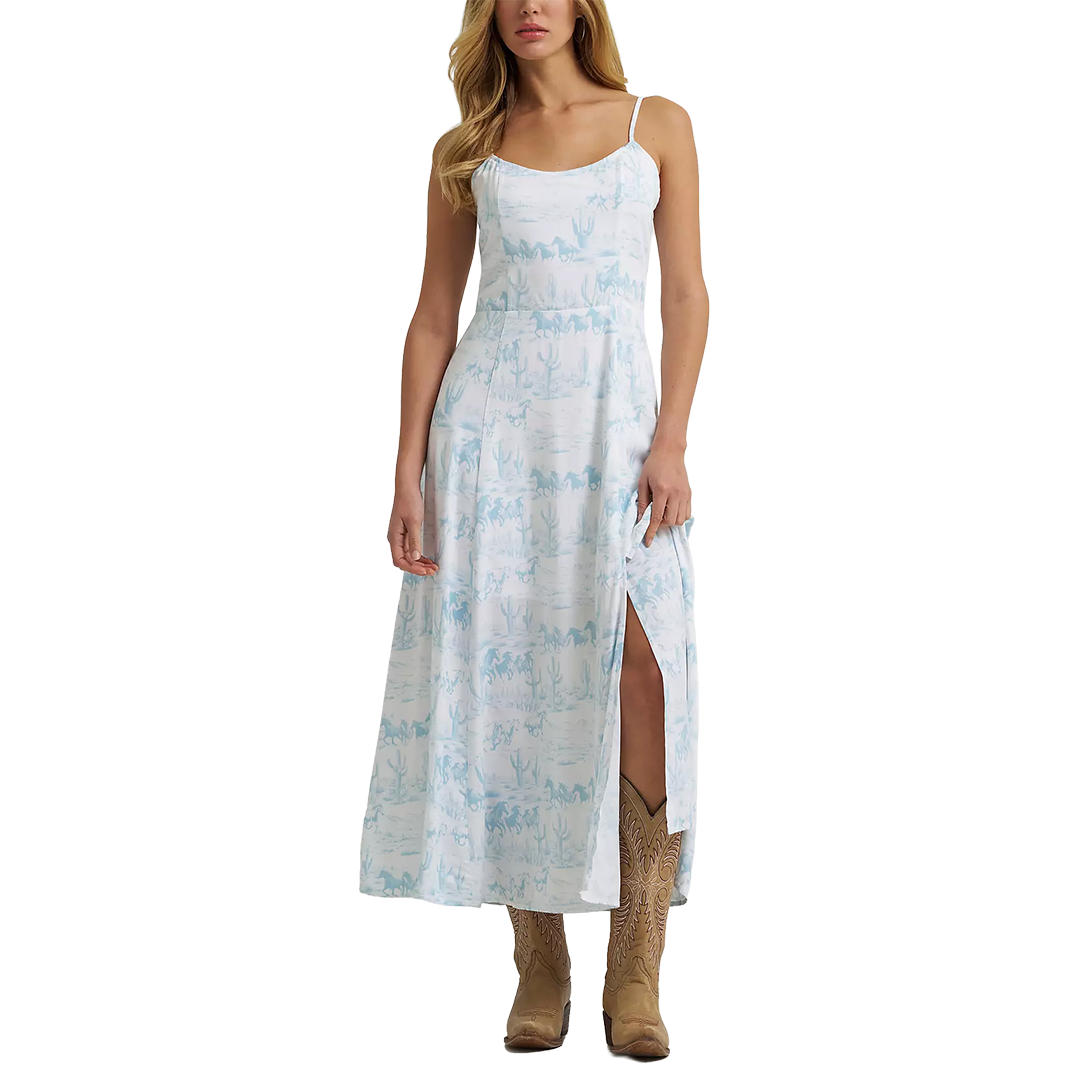 Wrangler Women's Western Tank Maxi Dress